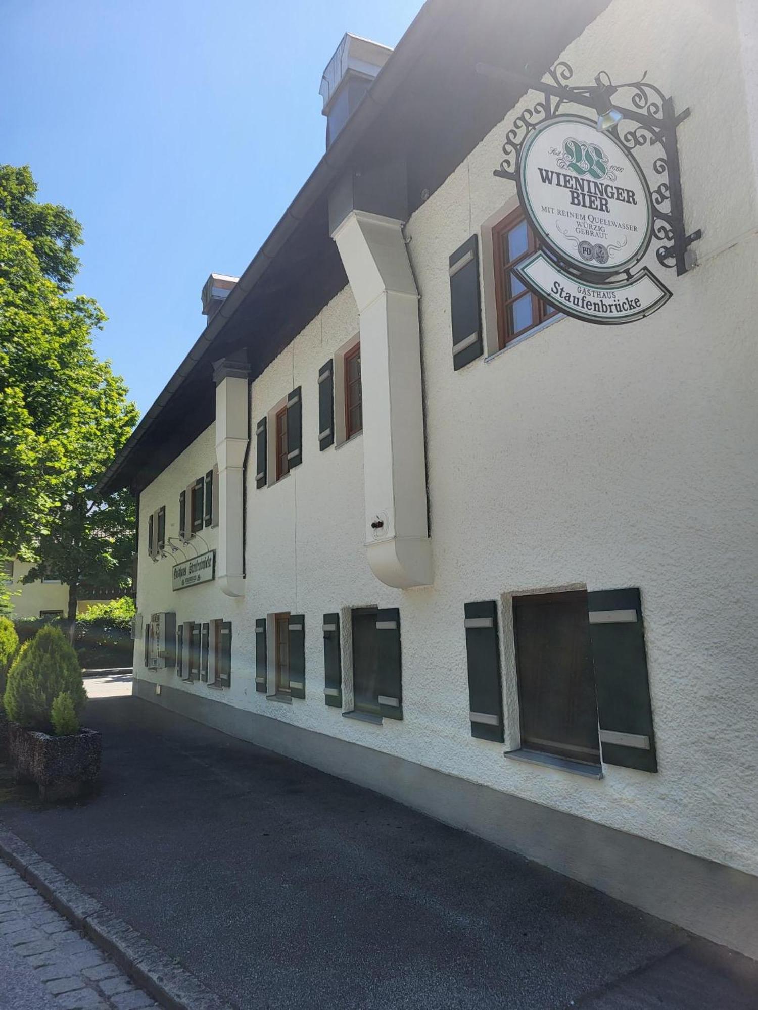 Gasthaus Staufenbruecke Bad Reichenhall Exterior photo